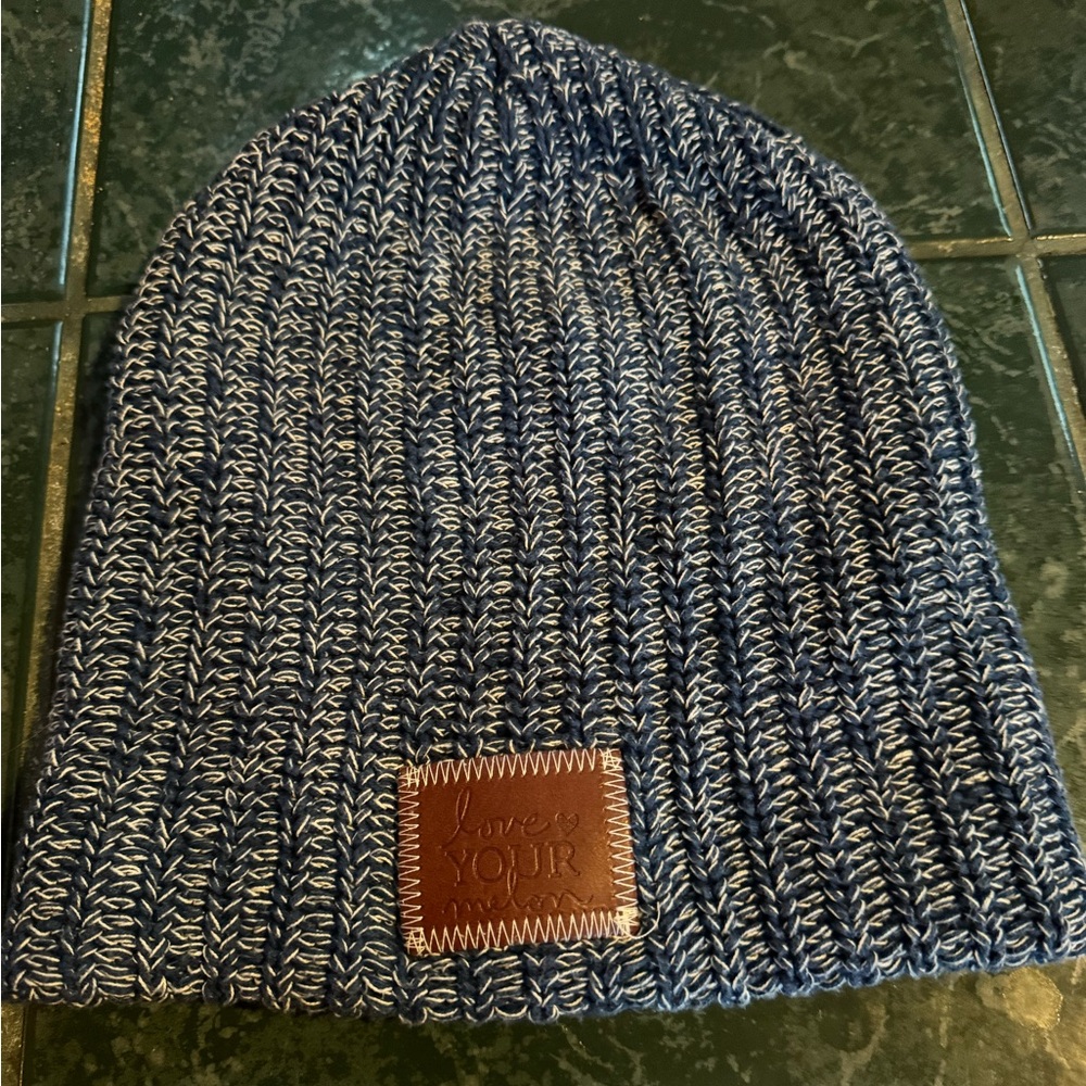 Love Your Melon Blue Beanie
